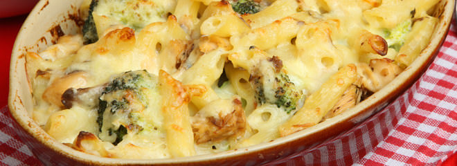 Pasta überbacken